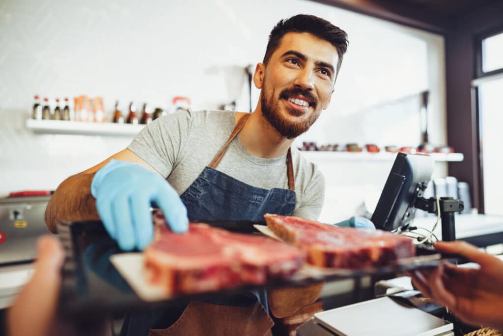 About Me 1 butcher 39 s shop seller helps to choose product 2023 11 27 04 52 22 utc 1